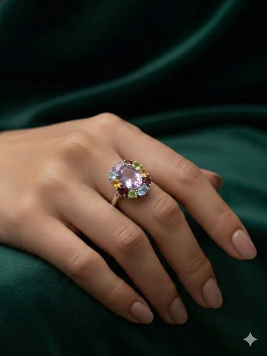 Multi Stone Ring
