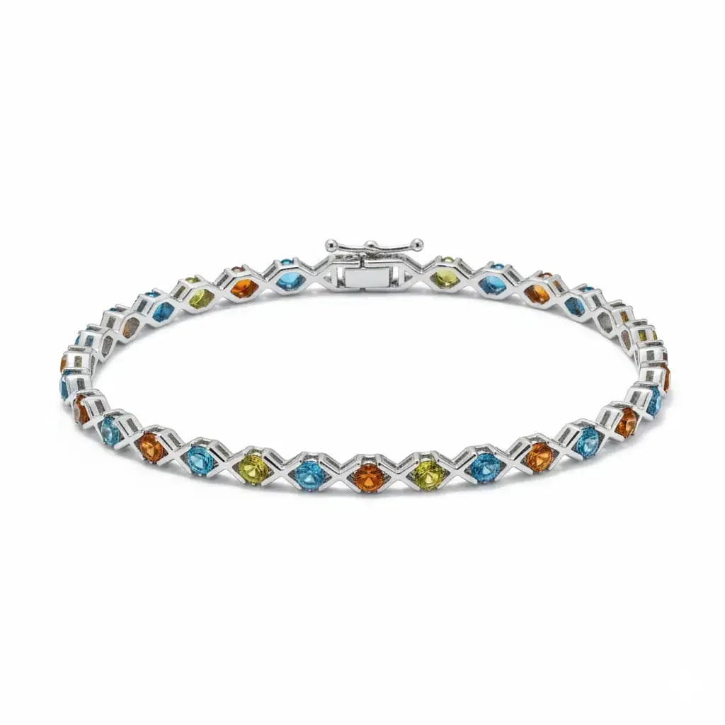 Opal & Topaz Bracelet
