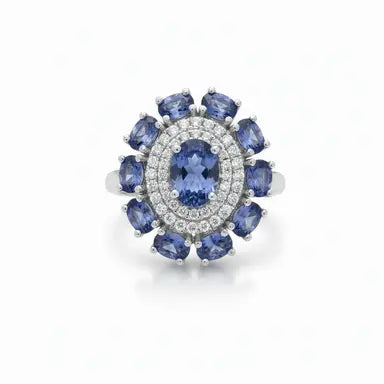 Royal Tanzanite Ring