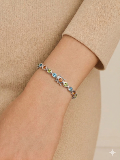 Opal & Topaz Bracelet
