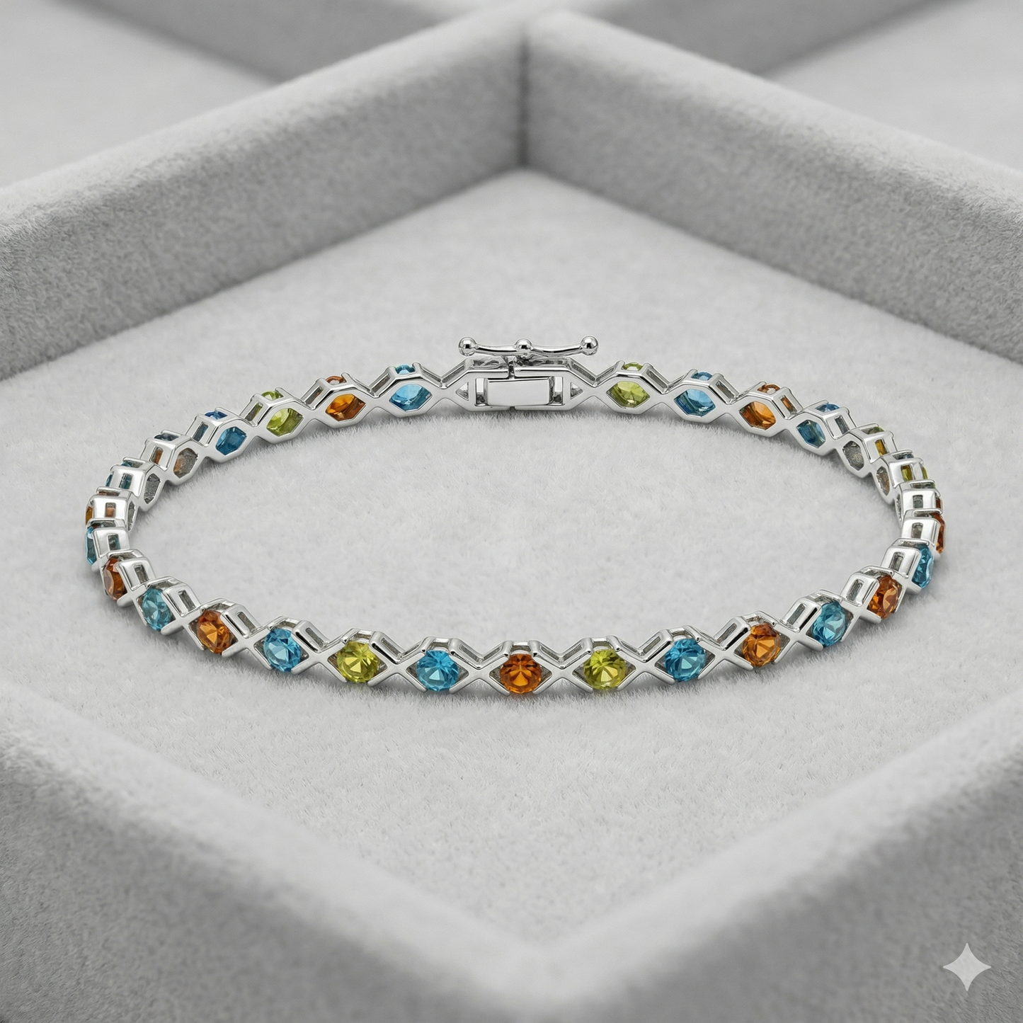Opal & Topaz Bracelet