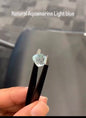 Aquamarine in perfect circle — calm, clarity, and endless flow 💎