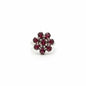 Garnet Blossom Ring