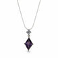 Royal violet Amethyst Pendant