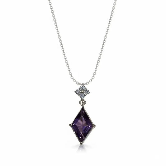 Royal violet Amethyst Pendant