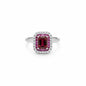 Crimson Garnet Ring